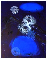 Den tysta planeten - IV Den tysta planeten - IV  (monotype, 80x63 cm)